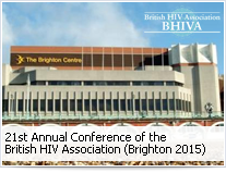 21st Annual Conference of BHIVA (Brighton 2015)