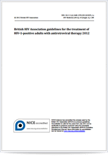 BHIVA guidelines for the treatment of HIV-1 positive adults with antiretroviral therapy 2012