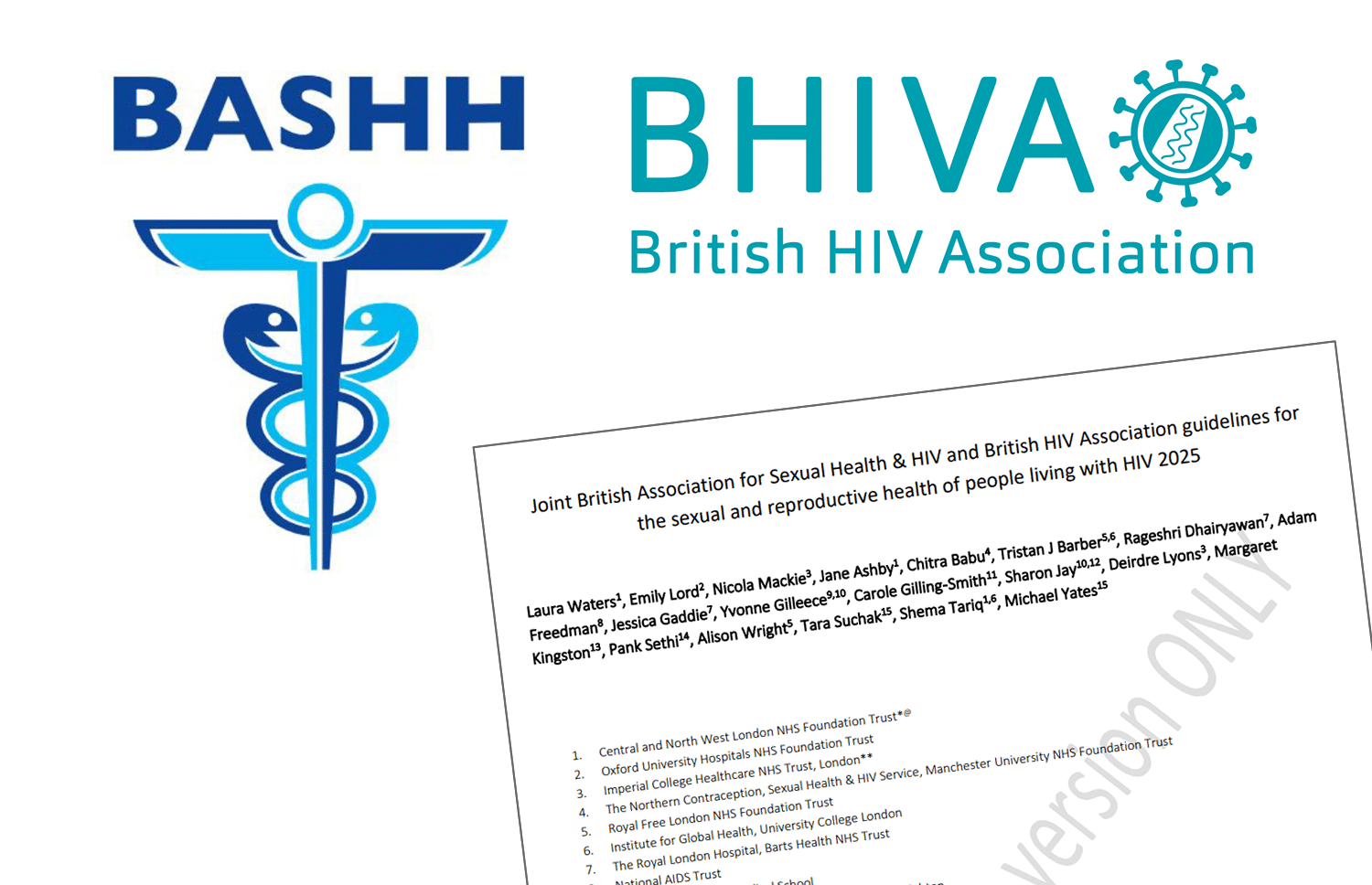 Joint BASHH/BHIVA guidelines for the sexual & reproductive health of people living with HIV 2025